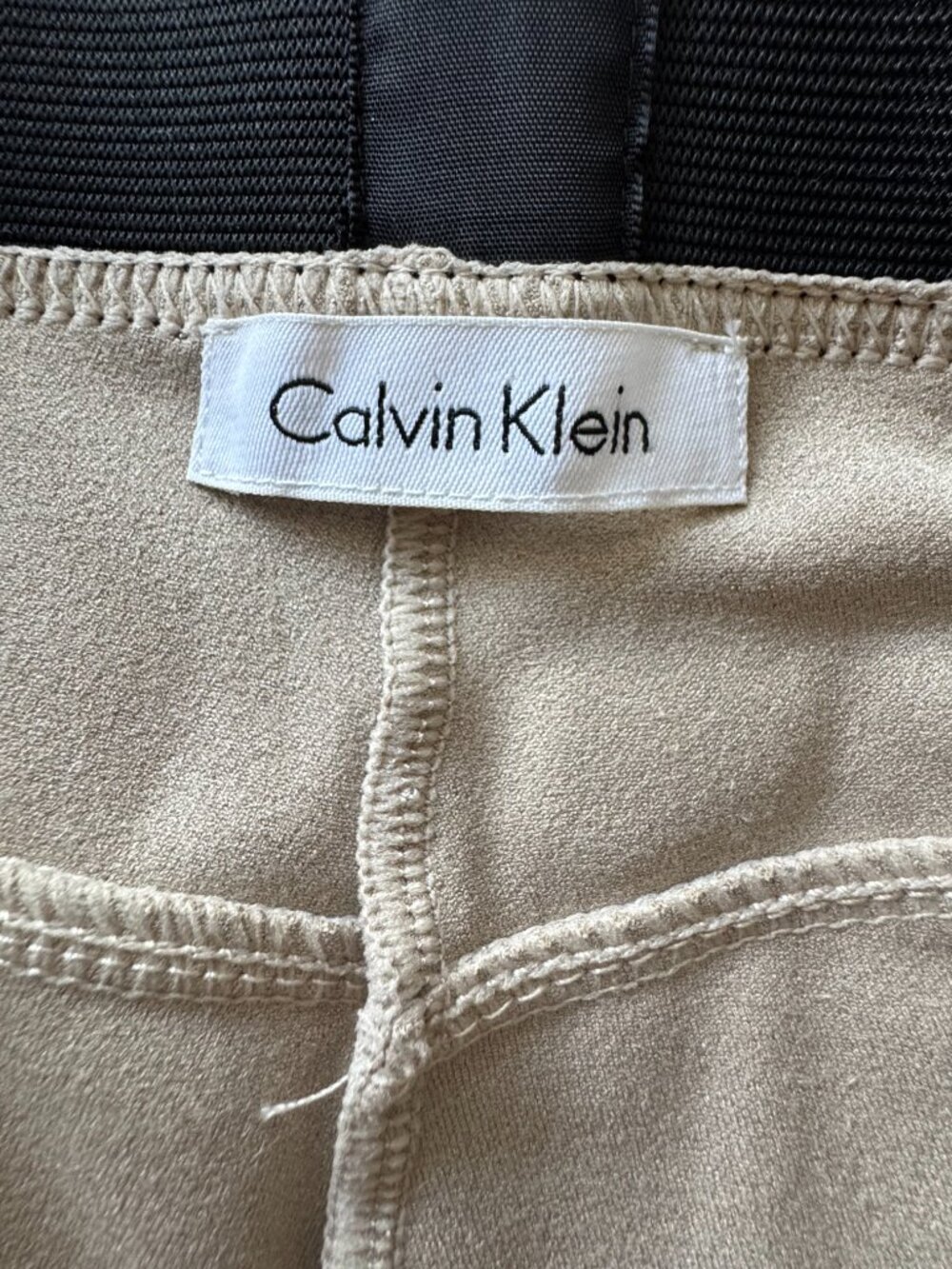 Calvin Klein suede leggings - Picture 3 of 4